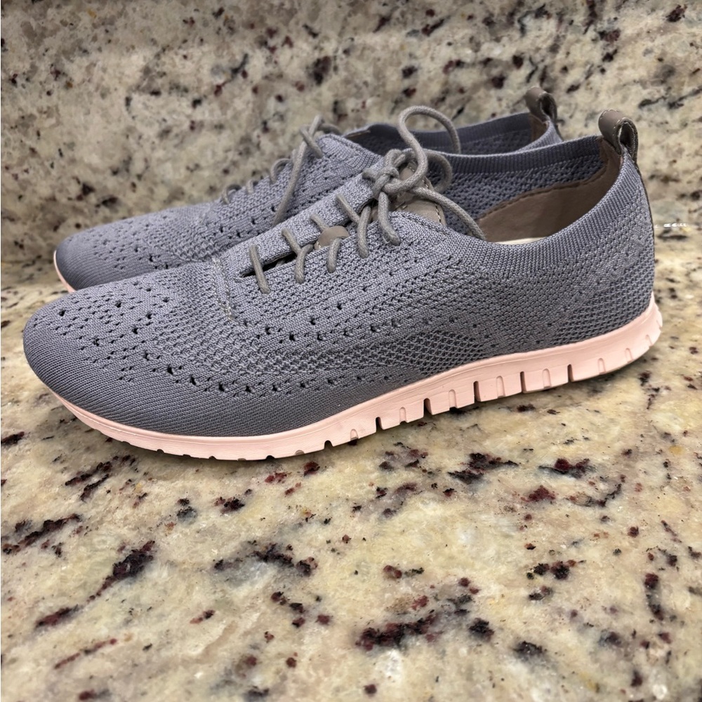 Cole Haan Shoes Womens 9 ZeroGrand Wing gray Grand OS Oxford Sneaker